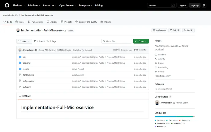 Go Microservices: Go Fiber backends, microservices & GraphQL