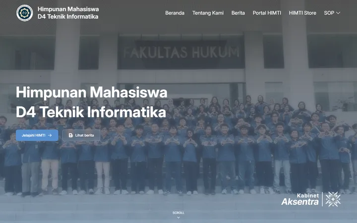 himtiunair.com: Informatics Engineering UNAIR programme site