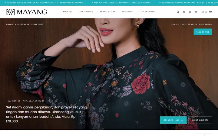 Mayang Modest Wear: Modest fashion brand